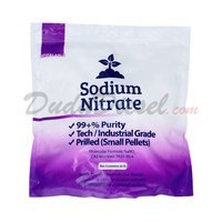 10 lb bag of Sodium Nitrate Pellets (Front)