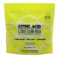 1 lb bag of Citric Acid food grade USP FCC High Quality (front)