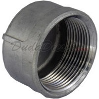 1" standard stainless steel cap pipe