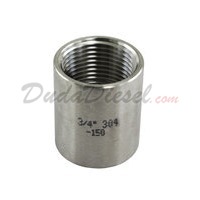 ISO 3/4" Coupling Stainless Steel Fitting 