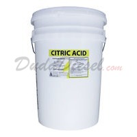 50lb pail of Granular Citric Acid