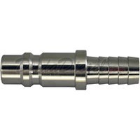 quick disconnect hose barb plug stainless steel