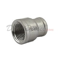 SS304 Reducing Coupling 3/8" Female x 1/4" Female   