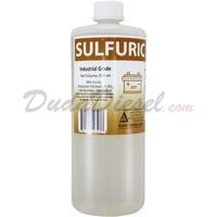 950mL bottle of Sulfuric Acid (front)