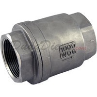1-1/4" stainless steel check valve