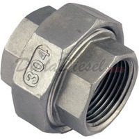 1.25" stainless steel union
