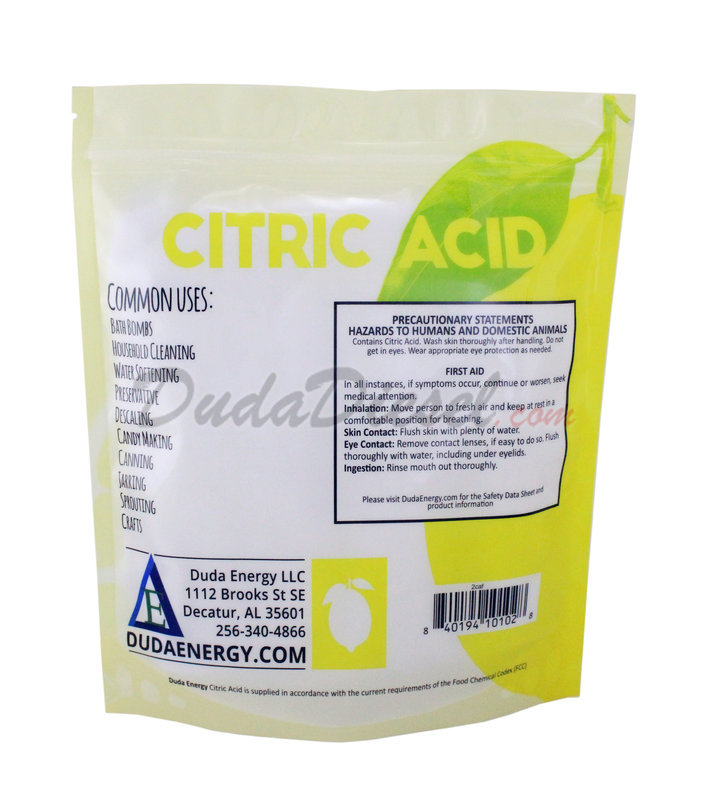 Citric Acid Cleaner Distiller Cleaner Descaler Powerful All