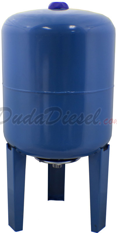 Blue 100L Vertical Potable Water Expansion Tank with Legs [ExpTank