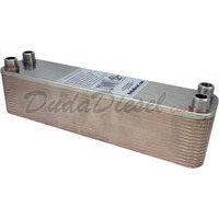 B3-23A 30 plate heat exchanger stainless steel copper brazed 1/2" Male NPT