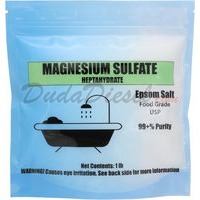 1 lb bag Magnesium Sulfate (front)