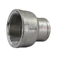 SS304 Reducing Coupling 1.5" Female x 1" Female  