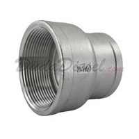 SS304 Reducing Coupling 2" Female x 1-1/2" (1.5") Female