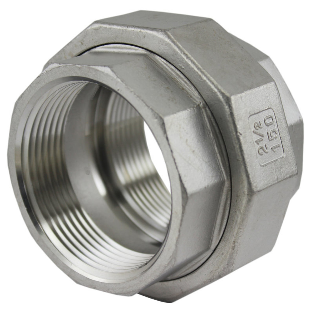 Union, Stainless Steel Pipe Fittings NPT SCH 40 SS SUS304 Female/Male